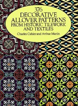 Paperback 376 Decorative Allover Patterns from Historic Tilework and Textiles Book