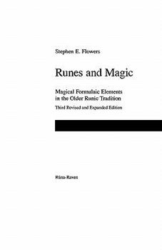 Paperback Runes and Magic Book