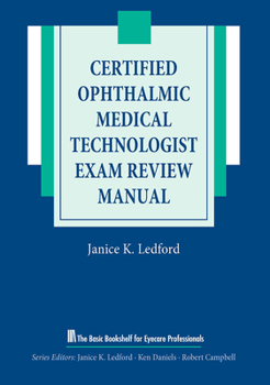 Paperback Certified Ophthalmic Medical Technologist Exam Review Manual Book