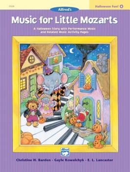 Paperback Music for Little Mozarts Halloween Fun, Bk 4: A Halloween Story with Performance Music and Related Music Activity Pages Book