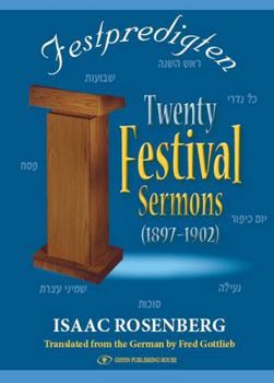 Hardcover Twenty Festival Sermons (1897-1902): Festpredigten Book