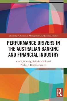 Paperback Performance Drivers in the Australian Banking and Financial Industry Book