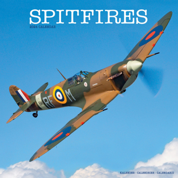 Calendar 2024 Spitfires Wall Calendar Book