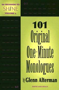 Paperback 101 Original One-Minute Monologues Book