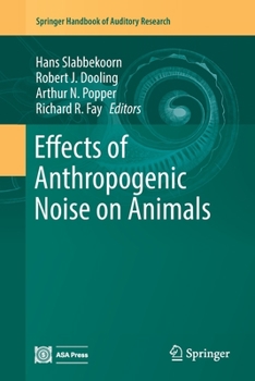 Paperback Effects of Anthropogenic Noise on Animals Book