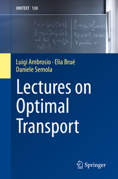 Paperback Lectures on Optimal Transport Book
