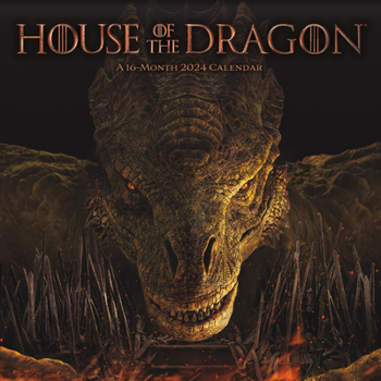 Calendar 24wall Game of Thrones - House of the Dragon Book