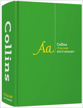 Hardcover Collins Italian Dictionary Book