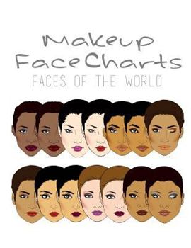 Paperback Makeup Face Charts Faces of the World Book