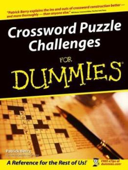 Paperback Crossword Puzzle Challenges for Dummies Book