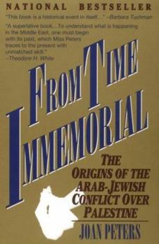 Paperback From Time Immemorial: The Origins of the Arab-Jewish Conflict over Palestine Book