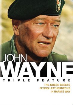DVD The Green Berets / Flying Leathernecks / In Harm's Way Book