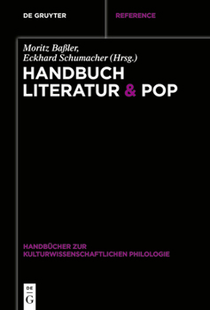 Hardcover Handbuch Literatur & Pop [German] Book