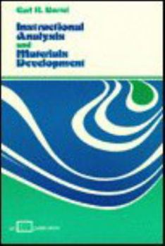 Paperback Instructional Analysis and Materials Development Book