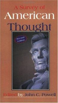 Paperback A Survey of American Thought Book