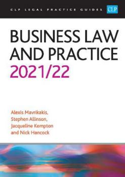 Paperback Business Law and Practice 2021/2022 Book