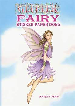 Paperback Glitter Fairy Sticker Paper Doll Book