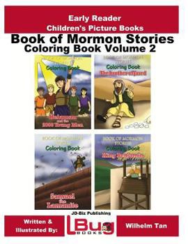 Paperback Book of Mormon Stories Coloring Book Volume 2 Book