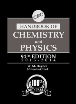 Hardcover CRC Handbook of Chemistry and Physics, 94th Edition Book