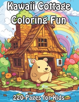 Kawaii Cottage Coloring Fun: 220 Pages for Kids