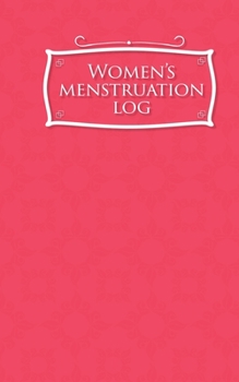 Paperback Women's Menstruation Log Book
