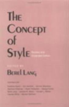 Paperback The Concept of Style Book