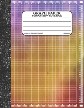 Paperback Graph Paper Composition Notebook: Math and Science Lover Graph Paper Cover (Quad Ruled 5 squares per inch, 100 pages) Birthday Gifts For Math Lover Te Book