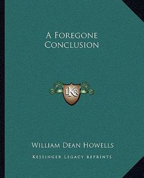 Paperback A Foregone Conclusion Book