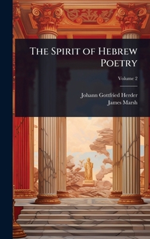 Hardcover The Spirit of Hebrew Poetry Book