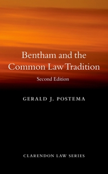 Hardcover Bentham and the Common Law Tradition Book