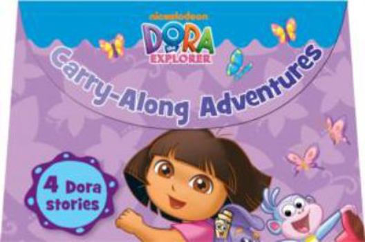 Hardcover Dora the Explorer: Carry Along Adventures Book