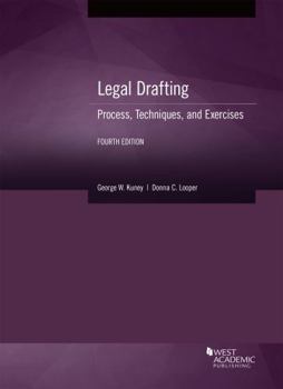 Paperback Legal Drafting: Process, Techniques, and Exercises (Coursebook) Book
