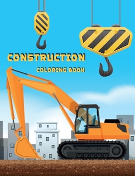 Paperback Construction Coloring Book: Activity Book for Kids Book