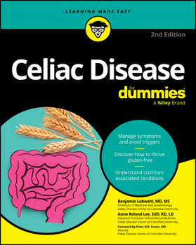 Paperback Celiac Disease for Dummies Book