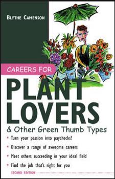 Careers for Plant Lovers & Other Green Thumb Types (Careers for You Series) - Book  of the Careers for You
