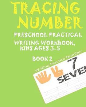 Paperback *TRACING NUMBERS*Preschoolers Practice Writing Numbers Workbook, Kids AGES 3-5* Book