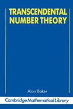 Paperback Transcendental Number Theory Book