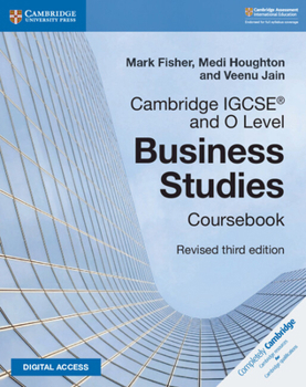 Paperback Cambridge Igcse(r) and O Level Business Studies Revised Coursebook with Digital Access (2 Years) 3e [With Access Code] Book