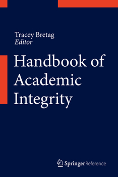 Hardcover Handbook of Academic Integrity Book