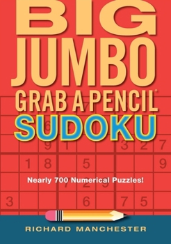 Paperback Big Jumbo Grab a Pencil Sudoku Book