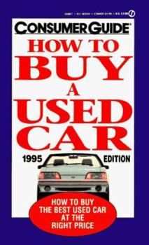 Paperback How to Buy a Used Car 1995 Book