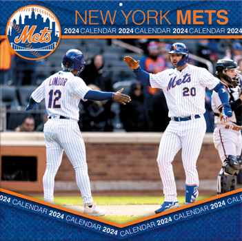 Calendar New York Mets 2024 12x12 Team Wall Calendar Book