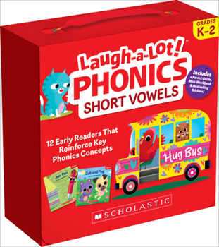 Product Bundle Laugh-A-Lot Phonics: Short Vowels (Parent Pack): 12 Engaging Books That Teach Key Decoding Skills to Help New Readers Soar Book