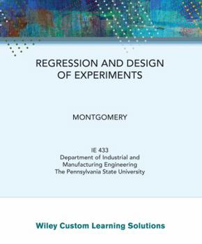 Paperback Regression and Design of Experiments Book