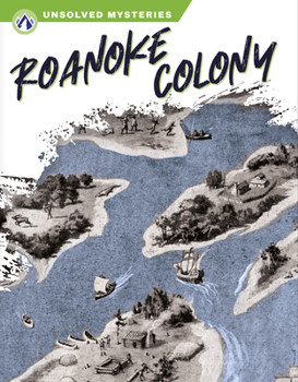 Library Binding Roanoke Colony Book