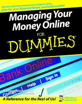 Paperback Managing Your Money Online for Dummies Book