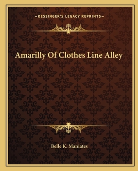 Paperback Amarilly Of Clothes Line Alley Book
