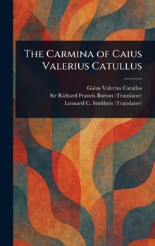 Hardcover The Carmina of Caius Valerius Catullus Book