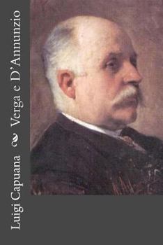 Paperback Verga e D'Annunzio [Italian] Book