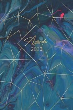 Agenda 2020: Calendar 2020 - Planificateur semainier organiseur pour ton quotidien | 12 mois office journalier 2020 (French Edition)